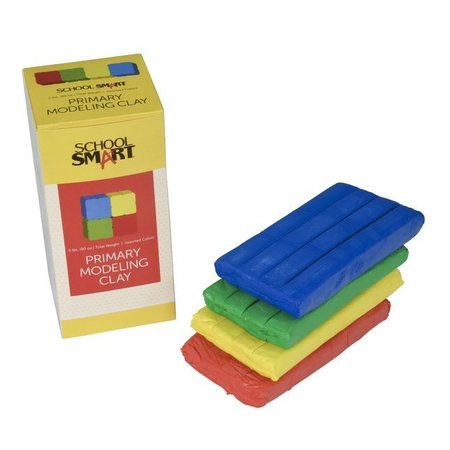 SCHOOL SMART MODELING CLAY PRIMARY ASSORTMENT 5LBS PAC4090-05-5987DI
